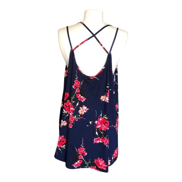 PaperMoon NWT Basima Back Detail Knit Top Beautiful Floral Tank Top Size 1X - Picture 6 of 13